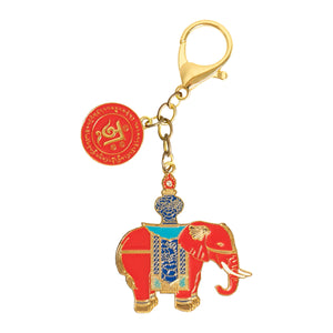 Amuleto Elefante Rojo de la Prosperidad